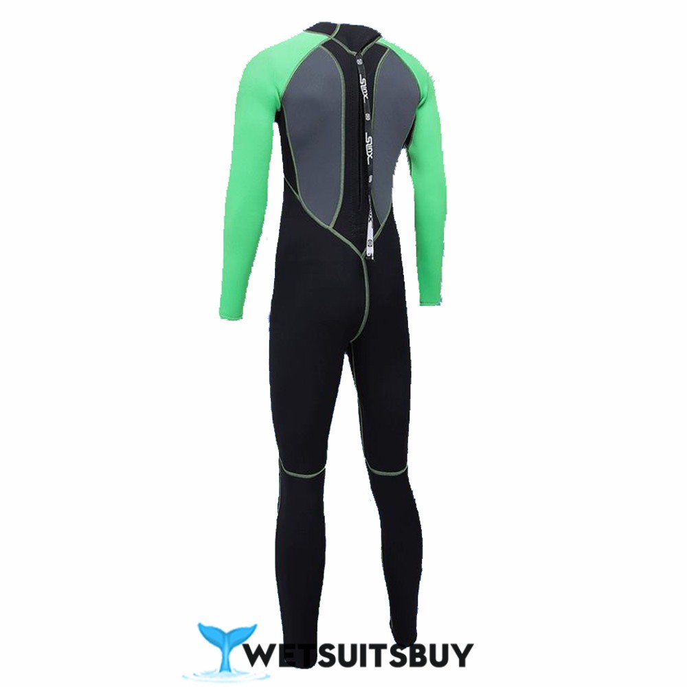 3MM Men's Keep Warm Neoprene Wetsuit Diving Suit Rash Guard Back ...