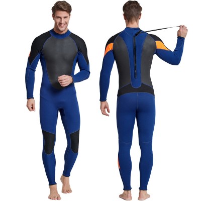 3mm Men Wetsuit Full Suit Diving Swimming Jumpsuit Swimgear Guard 