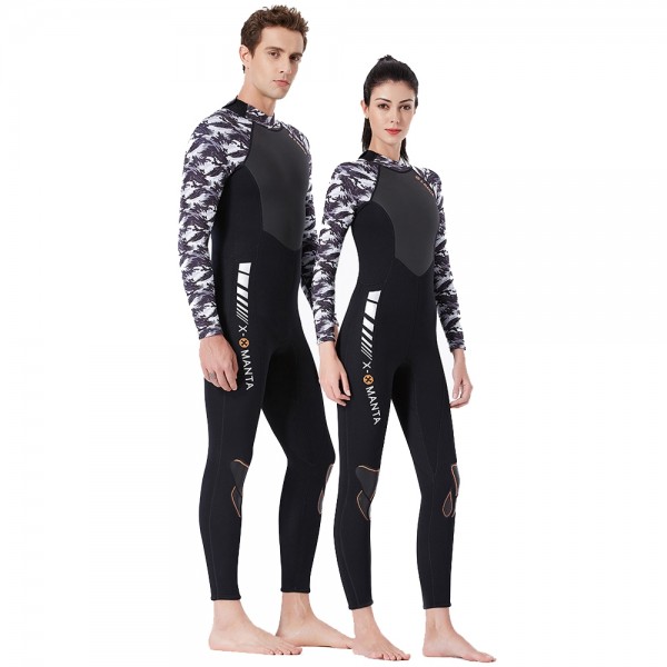 Womens Wetsuits & Mens Wetsuit Diving Suit Full Body 3MM Wetsuit