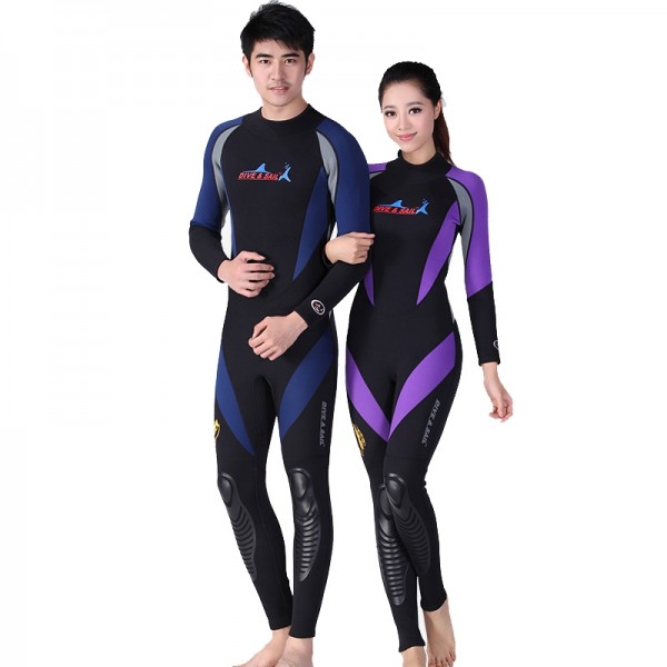 Wetsuit For Womens & Mens Cold Water Wetsuit Diving Suit 1.5MM