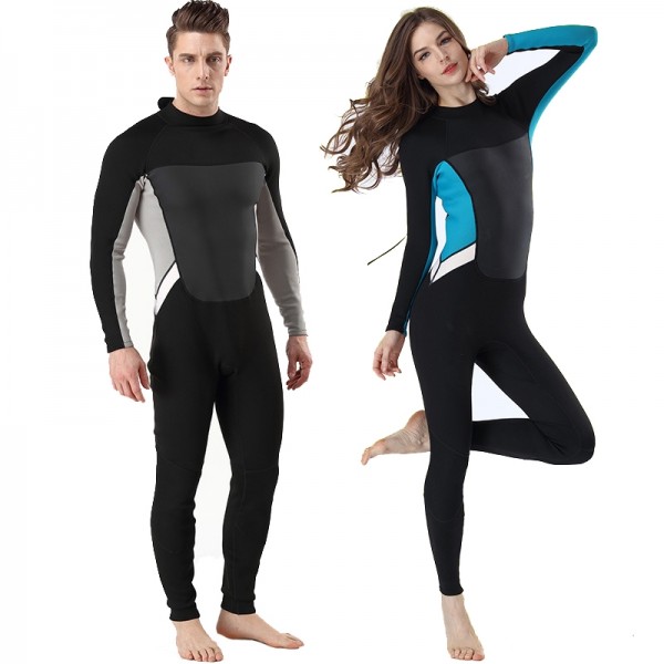 Full Body Wetsuit For Womens & Mens Diving Suit 2MM Wetsuit