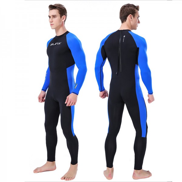 UV Protection Men's Full Body Rash Guard Quick-dry Swim Surfing Jumpsuit