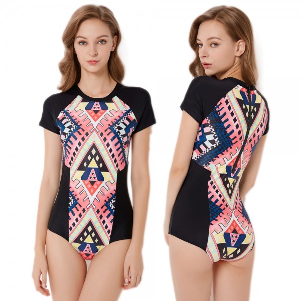 Full Piece Swimsuit For Women Bathing Suit Swimwear Rashguard