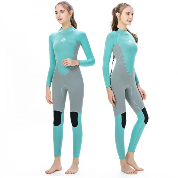 3MM Neoprene Full Diving Suit For Women Wetsuits
