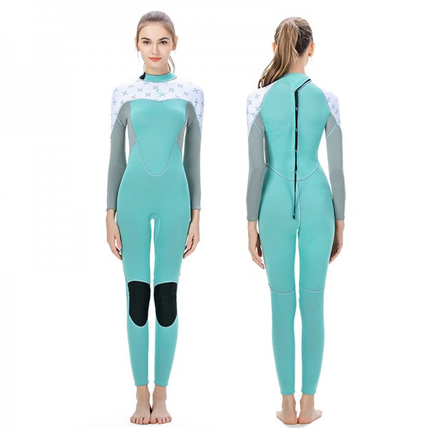 3MM Dive Suit Womens Wetsuits Full Body Wetsuit Neoprene Wetsuit