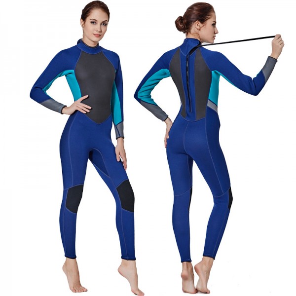 3MM SCR Neoprene Womens Wetsuits Diving Suit Winter Wetsuit